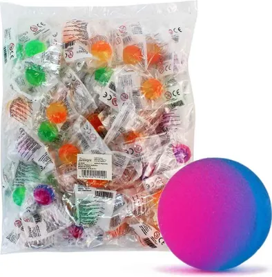 Produktbild von 48 Stück Bunter Flummi Mix - ca. 2,3 cm