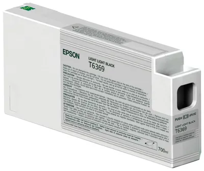Produktbild von Epson Tintenpatrone light light schwarz T 636 700 ml      T 6369