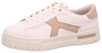 Produktbild von Tom Tailor Damenschuhe Schnürschuhe Sportive Schnürer Weiß Freizeit, Schuhgröße:37 EU