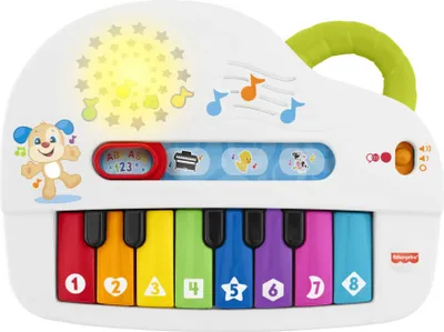 Produktbild von Fisher-Price Babys erstes Keyboard, Lernspielzeug, Baby Musik-Instrument