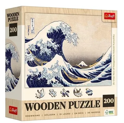 Produktbild von Trefl Puzzle - Die große Welle vor Kanagawa - Hokusai Katsushika - 200 XXL Teile