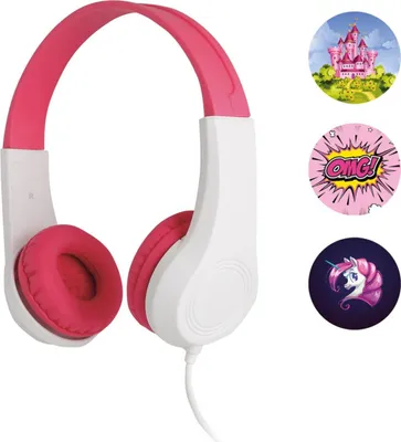Produktbild von Polootevřená sluchátka Sencor SEP 255PK GIRLS