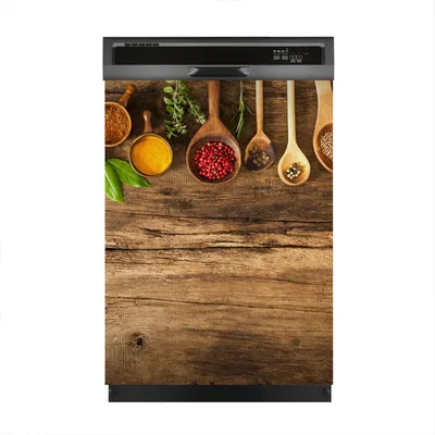 Produktbild von Magnete Dekorative 60x80 cm Küche Magnetmatte Spülmaschine - Kräuter und Gewürze