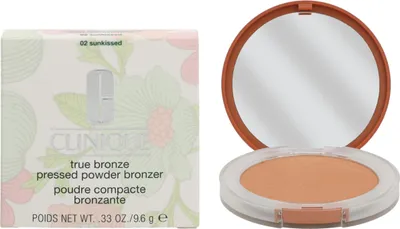 Produktbild von Clinique True Bronze Pressed Powder Bronzer, Sunkissed, Beige, Topf, Gepresstes Puder, Bräunung, 9,6 g