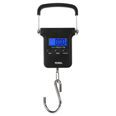 Image de Perel Pèse-bagages numérique 40 kg noir