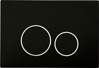 Image de Fenix05 boutons de chasse noirs /compatibles avec Geberit Sigma UP300 et UP320/ (600503)