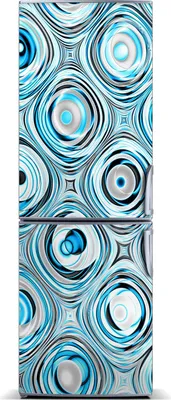 Produktbild von Tulup Kühlschrankdekoration - Magnetmatte - 60 cm x 180 cm - Magnet auf dem Kühlschrank - Fractalgrafik