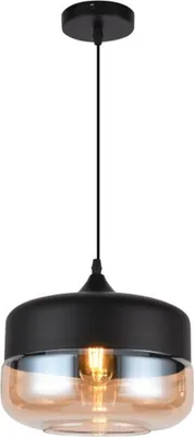 Immagine prodotto di Plafoniera nera "Lender 2" 240V E27 Ø 25 cm