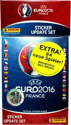 Zdjęcie produktu dla Panini EM 2016 - Sticker UPDATE Set - 84 Neue Spieler
