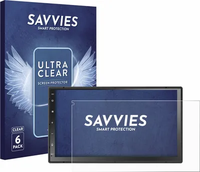 Produktbild von 6x Für Atoto A5LG2B7T 7" Schutzfolie Savvies Displayschutz Display Schutz Folie Klar Transparent