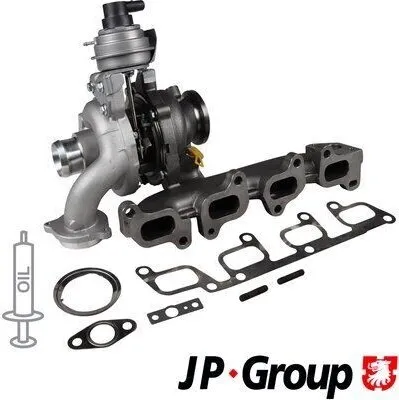 Produktbild von Turbolader JP GROUP 1117404100 für VW CRAFTER 30-50 Kasten (2E)