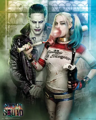 Immagine prodotto di Suicide Squad - Mini-Poster - Joker e Harley Quinn