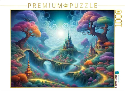 Produktbild von CALVENDO Puzzle Geheimnisvoll | 1000 Teile Lege-Größe 64x48cm Foto-Puzzle für glückliche Stunden