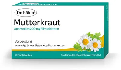 Zdjęcie produktu dla Dr Böhm Motherwort Apomedica 200 mg, 60 tabletek