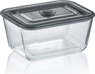 Image de KELA pot de stockage Aurelia 2500ml 23,8x18cm H : 11,1cm transparent