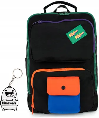 Produktbild von Himawari Retro S Damen Rucksack Schwarz Hydrophob
