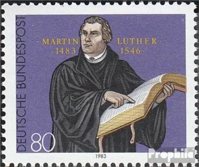 Produktbild von Briefmarken BRD (BR.Deutschland) 1983 Mi 1193 (kompl.Ausg.) FDC 500.Geburtstag von Luther