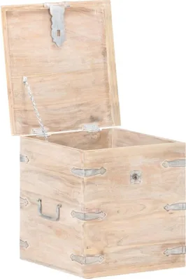Obrázek produktu pro vidaXL Truhe 40x40x40 cm Akazie Massivholz