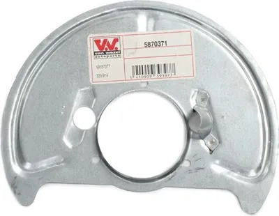 Produktbild von VAN WEZEL Spritzblech Bremsscheibe für VW TRANSPORTER III Bus Vorne Links 5870371 Ankerblech