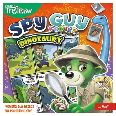 Zdjęcie produktu dla Spy Guy Dinozaury. Komiks dla dzieci