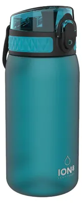 Produktbild von ion8 Kinder Trinkflasche 350ml Auslaufsicher Einhandöffnung BPA-frei Türkis