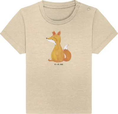 Produktbild von Mr. & Mrs. Panda  T-Shirt Einhorn Wunsch 24. - 36. Monat - Natural Raw - Geschenk, Baby, Unicorns, Füchse, Fuchshörnchen, Kleinkind Shirt, Unicorn, Fuchs, Einhörner