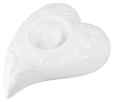 Produktbild von 2 Stück Porzellan Teelichthalter 14 cm "Herzensduft" Holst Porzellan