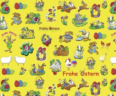 Immagine prodotto di Carta velina 30,5 x 50 cm, 115 g/m², "Buona Pasqua", confezione da 10 fogli