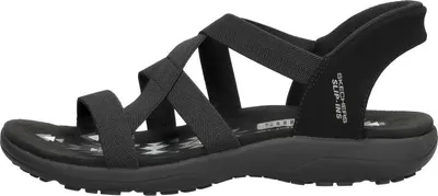 Image de Skechers Slip-Ins: Reggae Slim Sandalen Plat - Zwart - Maat 38