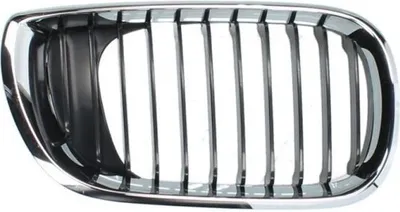 Produktbild von BLIC 6502-07-0061992AP Kühlergrill Frontgrill für BMW 3 Limousine (E46) Rechts Chrom/Schwarz