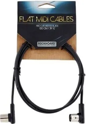 Produktbild von RockBoard Flat MIDI 1 m MIDI-Kabel