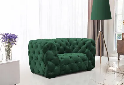 Produktbild von Sessel Designersessel NATALIE in Stoff Riviera Grün