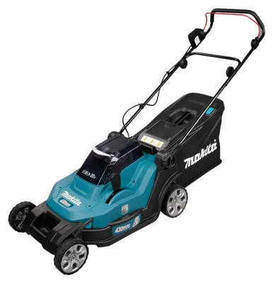 Obrázek produktu pro Makita DLM432Z, 575 m², 43 cm, 2 cm, 7,5 cm, 3600 ot/min, 50 l