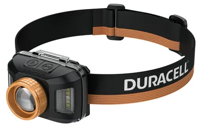 Productafbeelding van Duracell DH850R hoofdlamp, 850 lumen, oplaadbare LiPo-batterij
