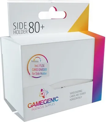 Produktbild von Gamegenic Box Kartendeck Seitenhalter Brettspiel 80 Einheiten Durchsichtig  Durchsichtig One Size