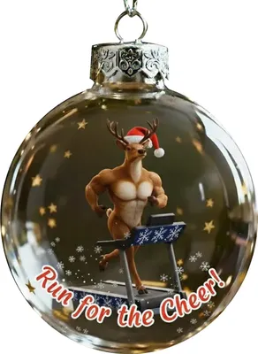 Produktbild von Festliche Tierornamente, Weihnachtsbaumschmuck, durchsichtige Kunststoff-Weihnachtskugeln für Zuhause, Partydekoration
