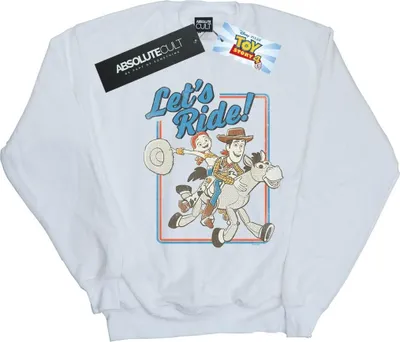 Produktbild von Disney - "Toy Story 4 Let's Ride" Sweatshirt für Herren BI50192 (L) (Weiß)