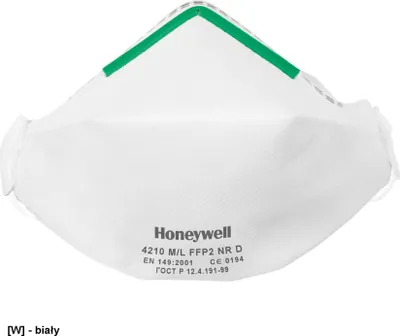 Zdjęcie produktu dla HW-MAS-P2-4211 - Półmaska przeciwpyłowa Honeywell 4210 - M/L