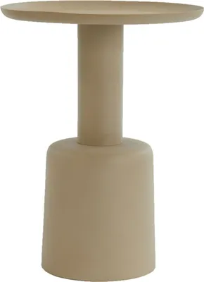 Immagine prodotto di Light & Living tavolino Milaki beige - Ø39x52 cm