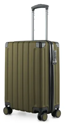 Immagine prodotto di HAUPTSTADTKOFFER Q-Damm - Valigia bagaglio a mano trolley aereo 4 ruote valigia cabina valigia trolley TSA, 54 cm, 38 litri ,Avocado