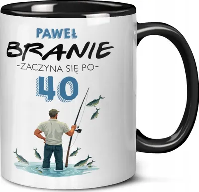Immagine prodotto di Regalo Di Compleanno Per I 30, 40, 50, 60, 70 Anni Per Pescatori + Nome + Anno
