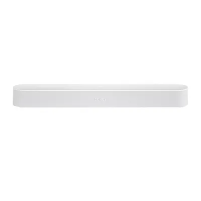 Immagine prodotto di Sonos Beam Smart Soundbar, bianco - Soundbar TV compatta per lo streaming di TV e musica con WLAN