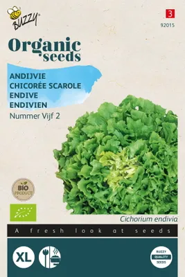 Produktbild von Buzzy Organic Winterendivien Eskariol grüner -  Samen - Ca. 1 gr | Buzzy_92015