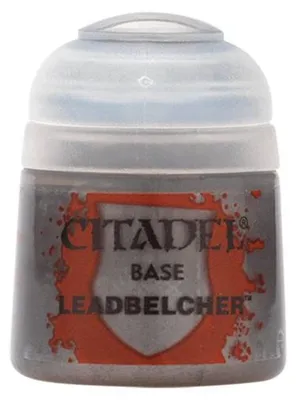 Image de Base Citadelle : Peinture Leadbelcher 12 ml (21-28)