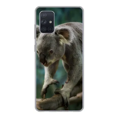 Produktbild von MuchoWow® Handyhülle Schutzhülle Hülle für Samsung Galaxy A51 Koala - Baum - Klettern - Kinder - Jungen - Mädchen Silikon Softcase Handy Hülle - Schutzabdeckung