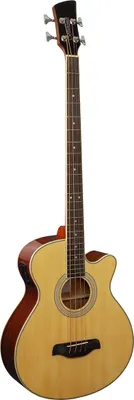 Obrázok produktu pre Elektroakustická basgitara Brunswick prírodná