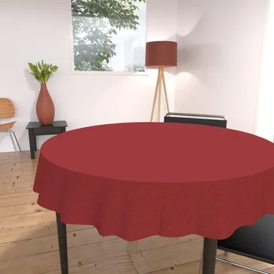 Imagen del producto de Mesa "Soleil d'ocre" con protección contra manchas, de aproximadamente 180 cm, color rojo "ALIX"