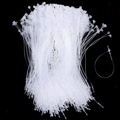 Obrázok produktu pre Bezpečnostné drôty, 2000 kusov - 230 mm - plast PP - pevnosť v ťahu 18 kg - protišmykové - odolné - vhodné na označovanie a upevňovanie káblov - drôt na označovanie