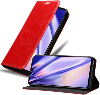 Obrázek produktu pro Cadorabo Case for Huawei P30 PRO Protective Case in Red Pouzdro na mobilní telefon s magnetickým zavíráním