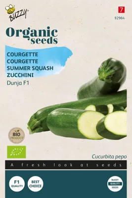 Produktbild von Buzzy Organic Zucchini Dunja F1 -  Samen - Ca. 7  Samen | Buzzy_92964